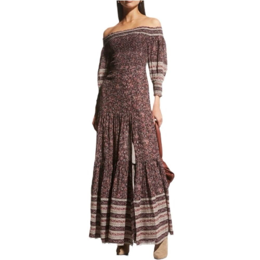 Veronica Beard Serence Maxi Skirt with Slit XL